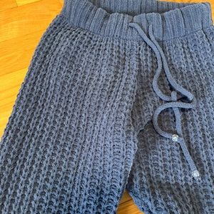 Crochet Slate Blue Pants